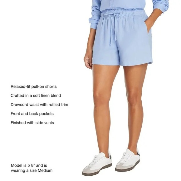 NWT Gap Women's Linen Short - Picture 4 of 8